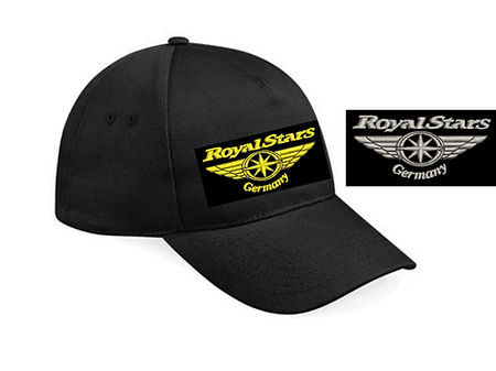 Royal Stars 5-Panel-Cap aus 100% Baumwolle